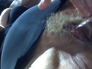 Rubbing Against Camera Lens Widens Vagina