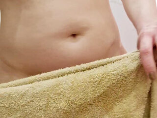 Beautiful body in foam