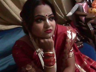 First Night session of a beautiful desi girl. Full Hind...