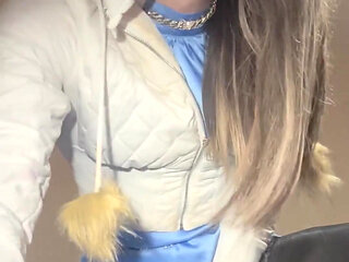 Jess Silk Rides Dildo