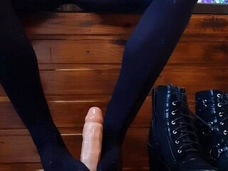 Webcam amateur tasha sky entertains a voyeurs foot fetish w