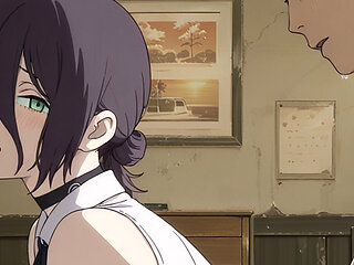 Chainsaw Man Reze x Denji Anime Hentai Cartoon Porn creampie japanese creampie big ass bounds tits sian Fuck MILF ass indian