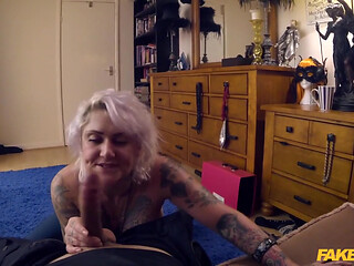 Fake Cop - Tallulah Tease Inked up and Fucked Deep in the Ass