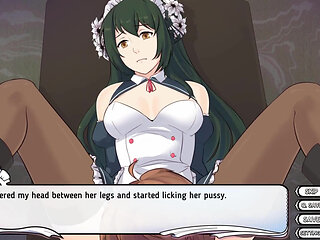 Maid Mansion: housemaid got her pussy licked by the house master ep.9