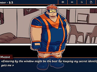 Adventure of the Super Chubby and the Old Landlord.