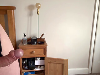 Afternoon wank and cum