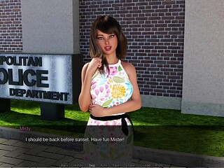 Petite redhead teen gets plowed in a PC visual novel