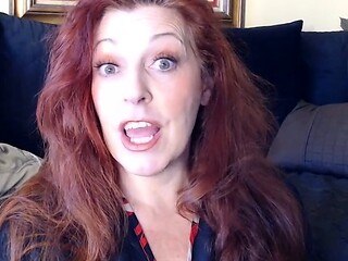 Great Big Boobs On Masturbating Redhead