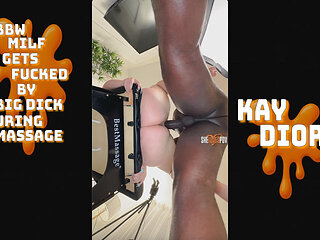 Semaj Media Kay Dior Pays for Her Massage with Her Mouth & Pussy!! Ass or Cash!!!