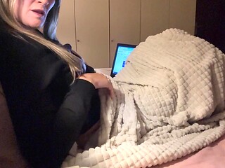 Russian MILF cheats and gets two climaxes in lingerie