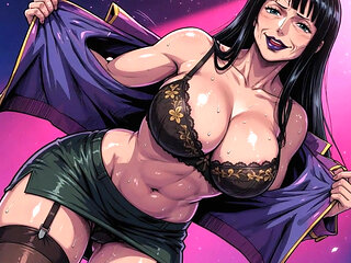 Anime Stripper Nico One Piece (ai)