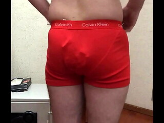 Ice in underwear (butt version)