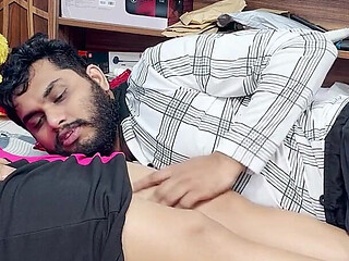 Malayali Boss Girl Feet Massage by Boy Staff