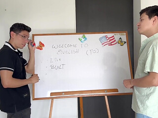 My Student Arrives Late and Confesses That He Likes My Cock, so I Decide to Put It All the Way in His Ass. I'm Heterosexual.