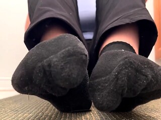 Linsey Dawn solo foot fetish