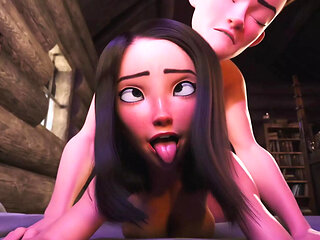 Magic gets Dirty too...First Anal Try for Perv Magician Babe - HQ Exclusive Animation