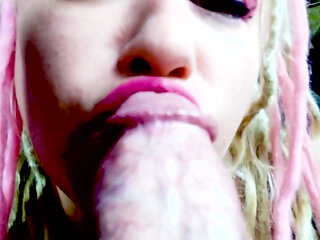 You just enrolled in a coed college your new roomate loves sucking your cock