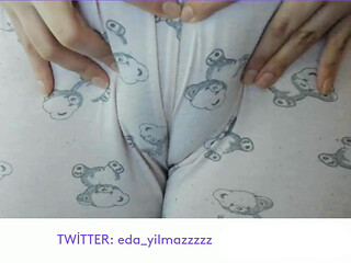 Cameltoe - Swollen Pussy - Rubbing Pussy with Pajama