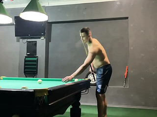 Wrestling Surrender: She Grinds Me Down on Pool Table