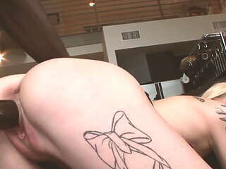 Hard Fuckeds Scene-3_busty Tattooed Blonde Gets a Black Cock in Her Wet Ass