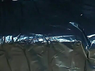 This time i had no mercy for my slave. I took his little cock out of his pants and tied it