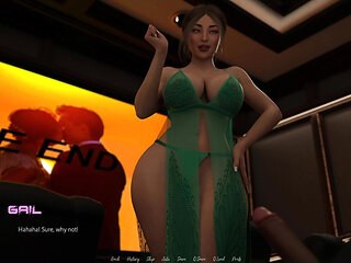 Horny Thick Wife Cheats on Her Husbandwith BBClandlord - 3D Hentai Game -theoffice