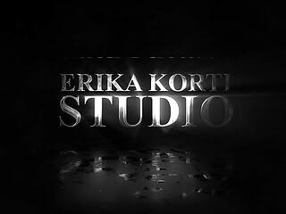 FIRST DVP WITH BLACK COCKS! 4on1 Dina Joy gets her first international group sex with double vagina BBC EKS425