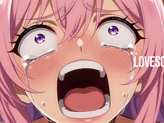 Pink Hair Anime Cutie Takes It From Behind (AI)