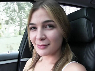 Blair Williams Sloppy Pigtail Blowjob - Amateur Teen Sucks Giant Cock