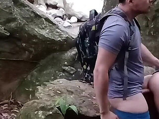 Girl Lets Her Teacher Fuck Her in the Woods After School. She Is Very Accommodating and Lets Him Record It