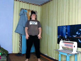 Shaking our bellies to oriental music