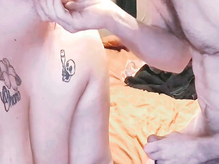 Busty Alt Wife Anal with Husband