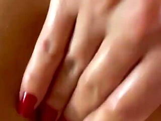 He Fucked My Pussy so I Fucked His Urethra with My Red Nails and a Pencil - POV - Adeline Murphy