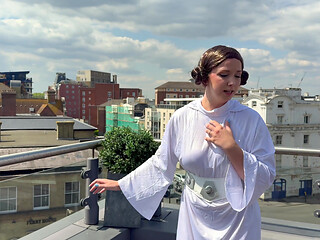 Lil Missy as Princess Leia: Surrendering to the Darkness