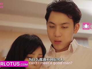Taiwanese MILF bent over and fucked hard
