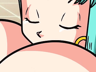 Animacion hentai bulma mostrando su culo en 4k