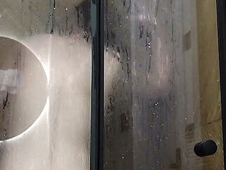 I'm Taking a Shower in My New Bathroom