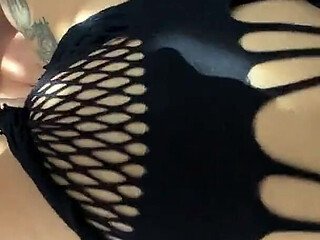 Big Ass Slut Riding Her Stepdad's Cock