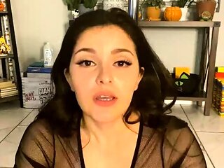 Hottest brunette solo webcam masturbation 2