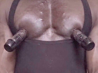 Tit Pump & Black Muscle Butt Prostate Hit