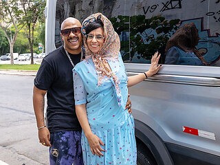 Plumper Granny Gets Ass Destroyed in My Van