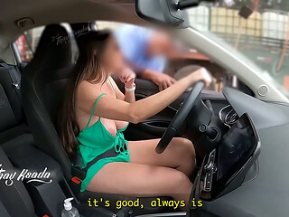 Esposa gostosa thay ksada se exigindo pro caminhoneiro e deixando ele tocar nos seios e na bucetinha