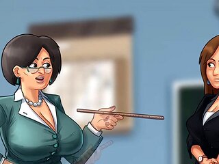 Summer saga remix - first steps with a French lecturer by Misskitty2k