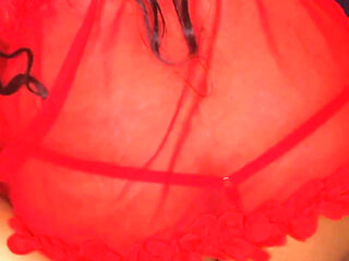 Bwc Red Lace Anal Training