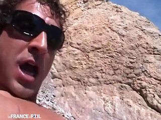 Blonde Slut Takes Big Cock on the Beach Just as She Likes It