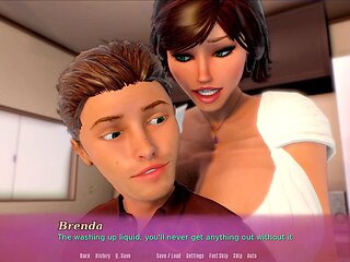 Adult animated visual novel from Joystickcinema about summer fantasies