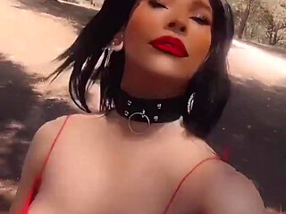 You Want My Tits Out? Then Your Mouth Better Be Ready to Prove Your Worth It!