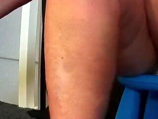 Sexy and Leggy on the Low Chair 1