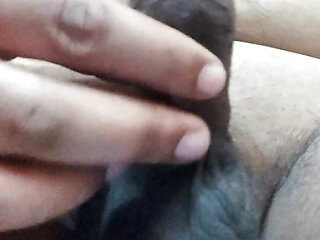I'm Masturbating Today, Massaging My Cock