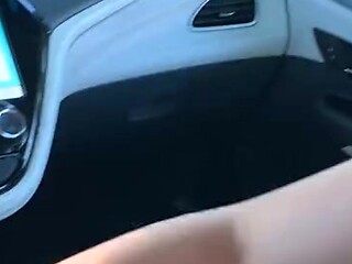 College cutie Liv Wild gives a sloppy blowjob and vapes in public